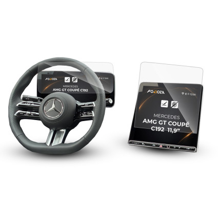 Folia na ekran i licznik Mercedes AMG GT Coupé C192 11,9” 2023-2026